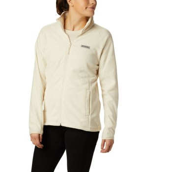 Dámské Bundy Columbia Basin Trail Fleece Full Zip Top Krém GAVNQO270